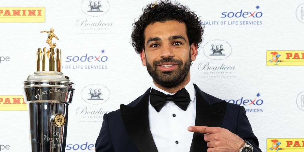 Mohamed Salah Resmi Raih Gelar PFA Player of the Year 2018