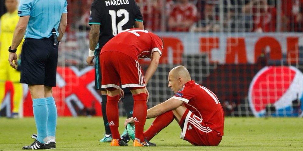 5 Pemain Top yang Berkaki Kaca, dari Marco van Basten hingga Arjen Robben
