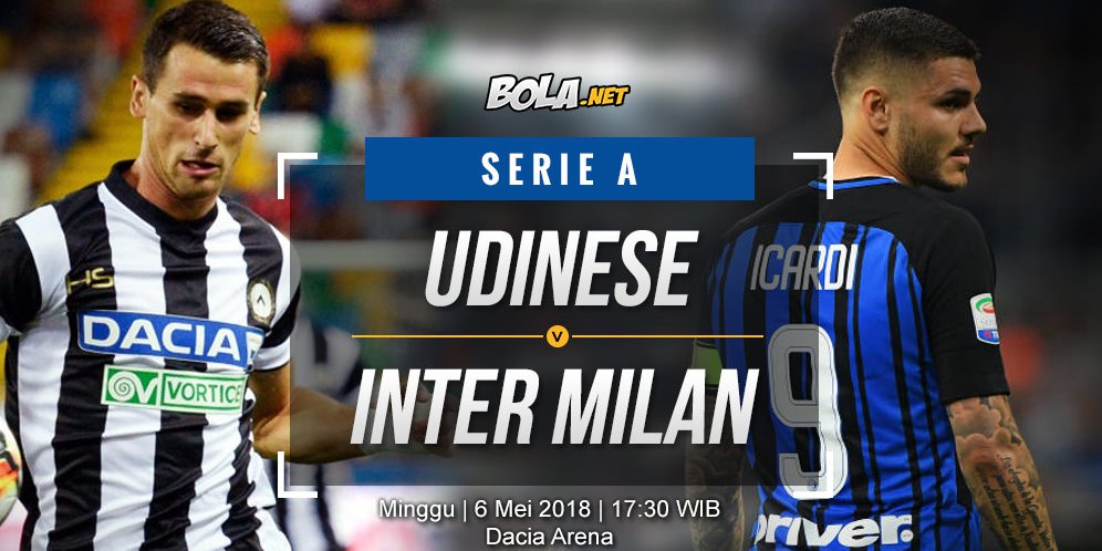 Prediksi Udinese Vs Inter Milan 6 Mei 2018 - Bola.net