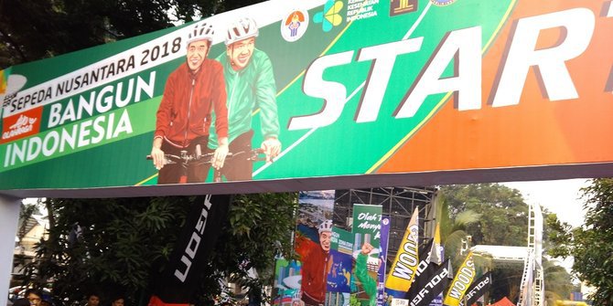 Gelorakan Asian Games, Menpora Ikuti Event Sepeda Nusantara
