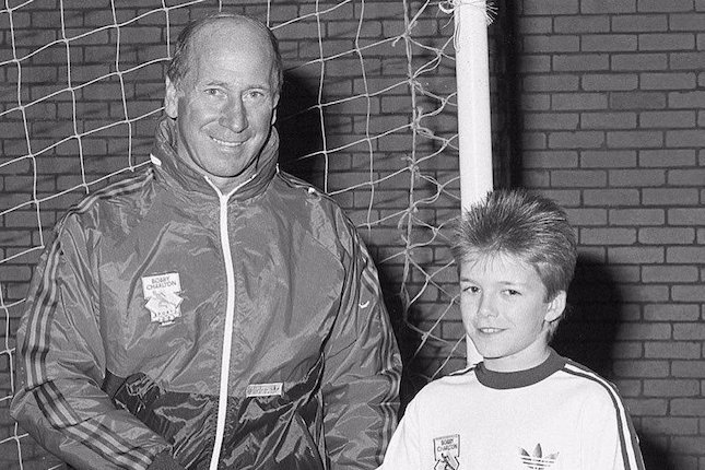 Bobby Charlton dan David Beckham