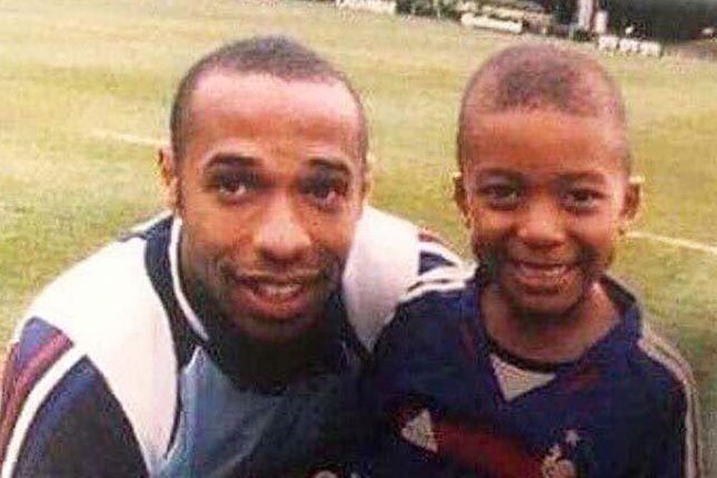 Thierry Henry dan Kylian Mbappe