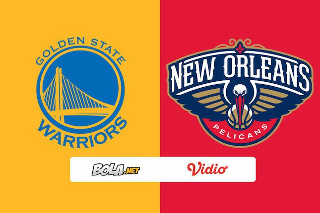 Saksikan Live Streaming Playoff NBA: Golden State Warriors vs New Orleans Pelicans - Game 3