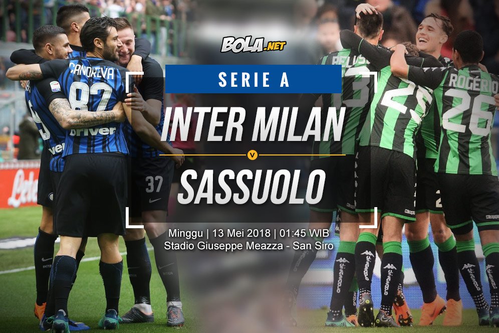 Prediksi Inter Milan vs Sassuolo 13 Mei 2018