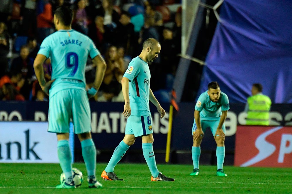 Hasil Pertandingan Levante vs Barcelona: Skor 5-4