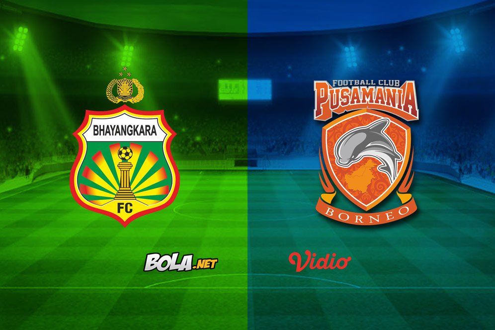 Saksikan Live Streaming Liga 1 di Vidio.com: Bhayangkara FC vs Borneo FC