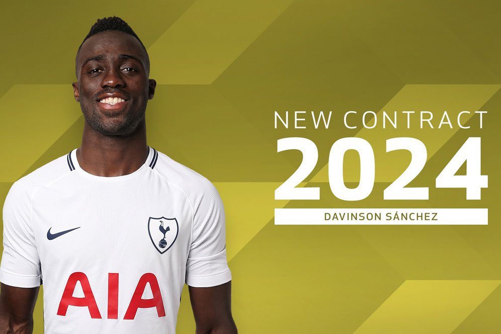 Diincar MU, Davinson Sanchez Perpanjang Kontrak di Spurs