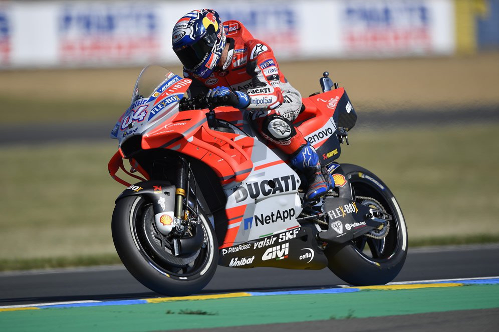 Dovizioso Pimpin Latihan Keempat MotoGP Prancis