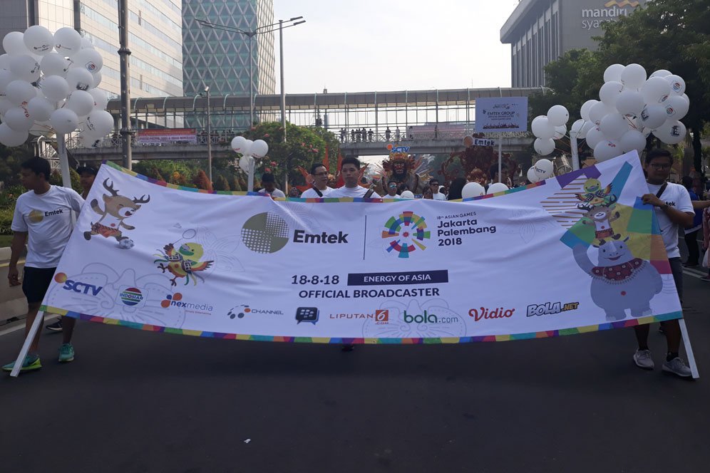 Emtek Group Ikut Ramaikan Parade Asian Games 2018