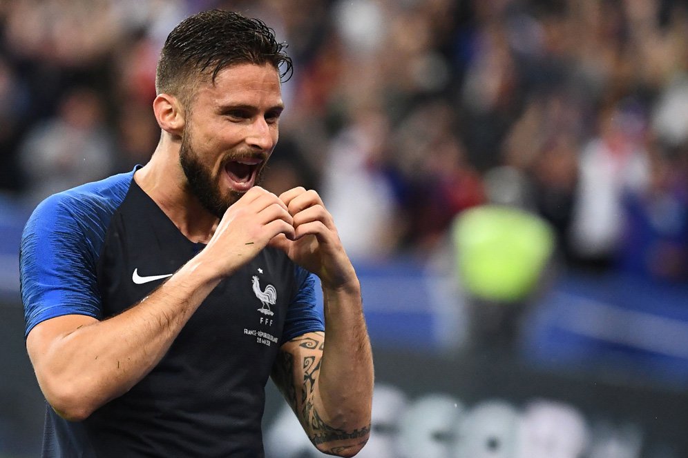 Prancis Butuh Sosok Giroud di Lini Depan