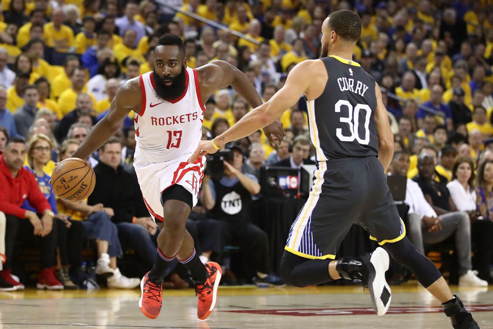 Menang Tipis atas Warriors, Rockets Bikin Kedudukan Imbang 2-2