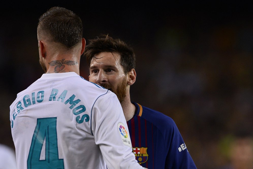 Ramos Tuduh Messi Pengaruhi Wasit El Clasico