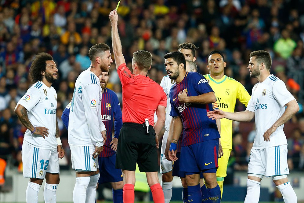 Barcelona vs Real Madrid: Pemain Terburuk Adalah Wasit