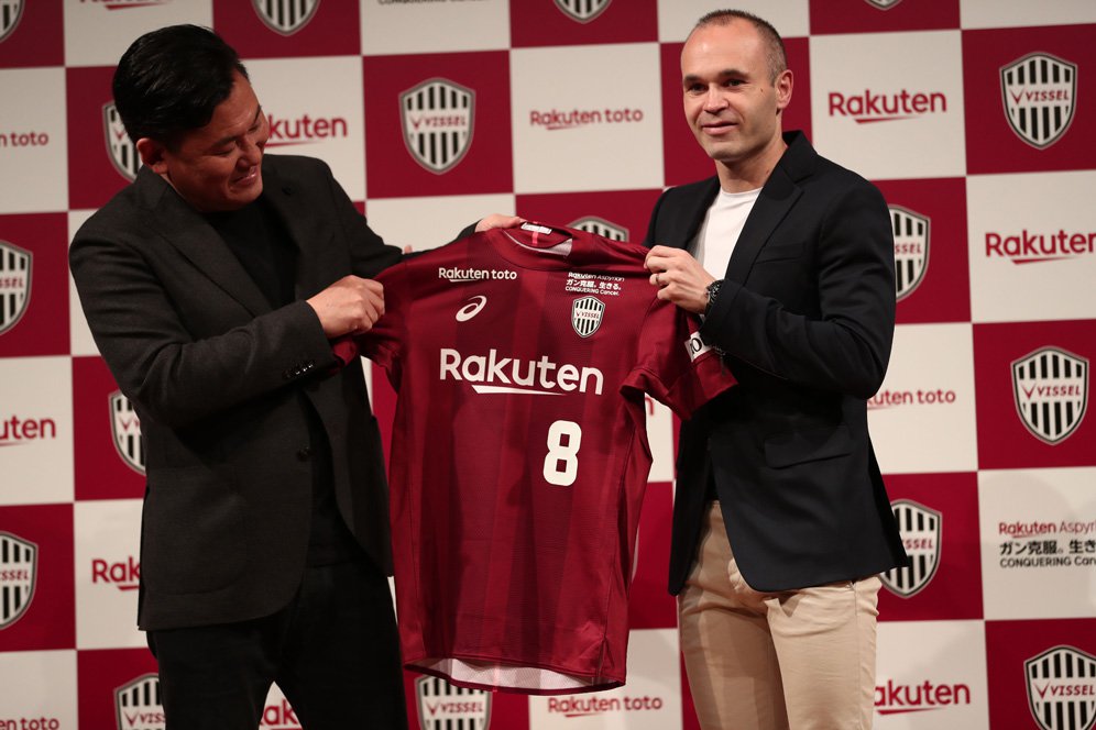 Pilih Vissel Kobe, Iniesta Tolak Banyak Tawaran Klub Lain