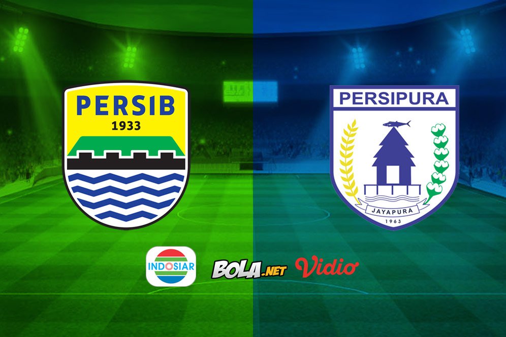 Saksikan Live Streaming Liga 1 di Indosiar: Persib Bandung vs Persipura Jayapura