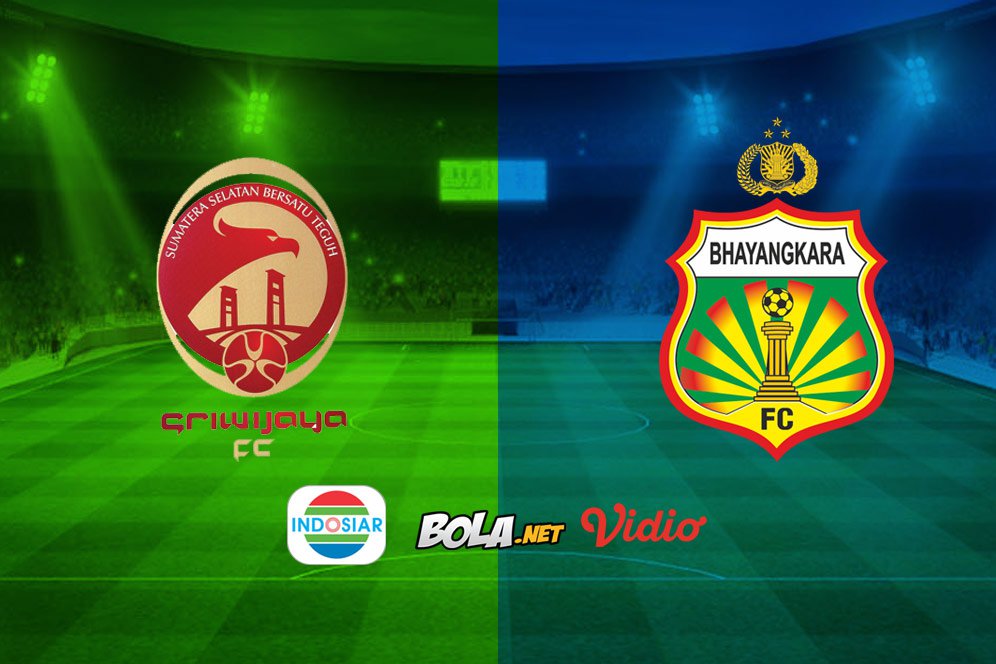 Saksikan Live Streaming Liga 1 di Indosiar: Sriwijaya FC vs Bhayangkara FC