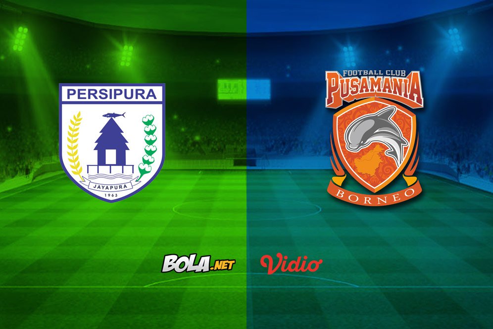 Saksikan Live Streaming Liga 1: Persipura Jayapura vs Borneo FC