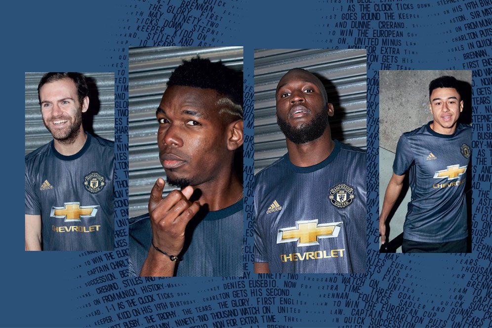 Elegan! Ini Penampakan Jersey Ketiga Manchester United 2018/2019 Elegan! Ini Penampakan Jersey Ketiga Manchester United 2018/2019