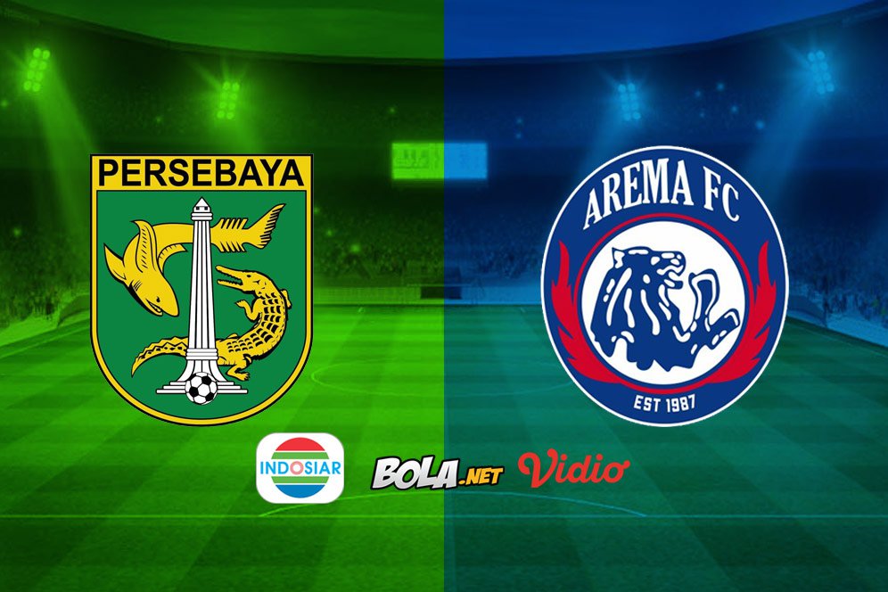 Saksikan Live Streaming Liga 1 di Indosiar: Persebaya Surabaya vs Arema FC Saksikan Live Streaming Liga 1 di Indosiar: Persebaya Surabaya vs Arema FC