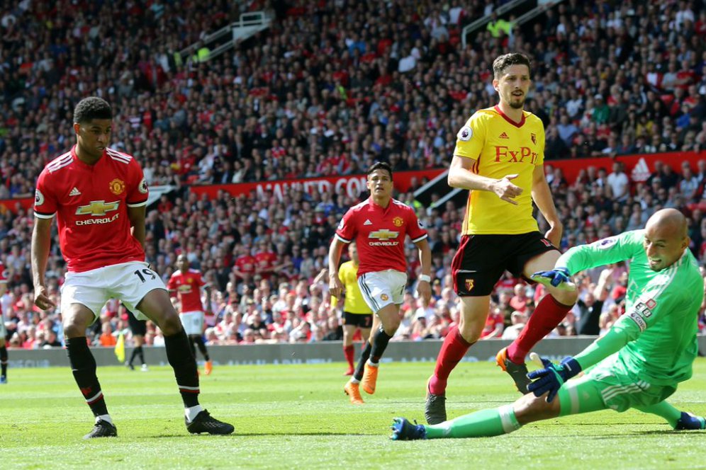 Hasil Pertandingan Manchester United vs Watford: Skor 1-0