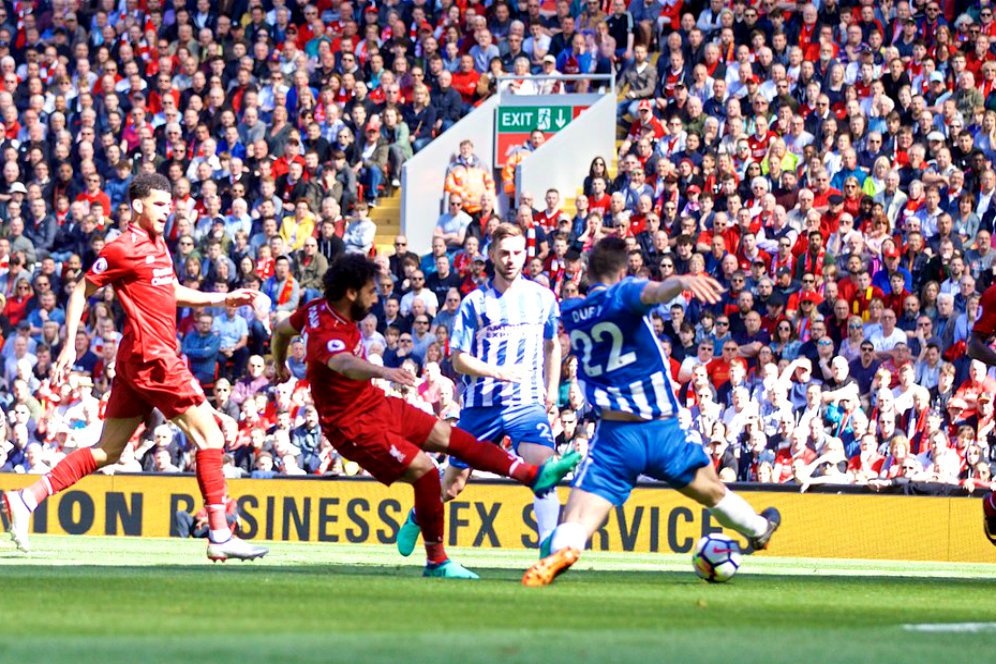 Hasil Pertandingan Liverpool vs Brighton: Skor 4-0