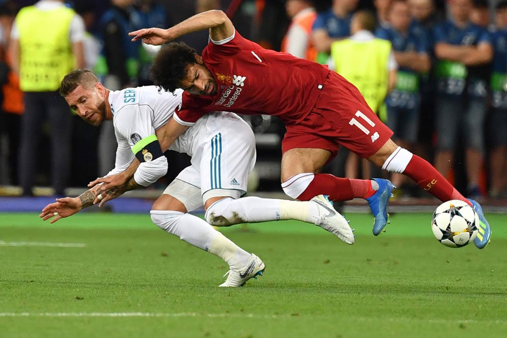 Chiellini: Cara Sergio Ramos Melanggar Mohamed Salah adalah Masterpiece