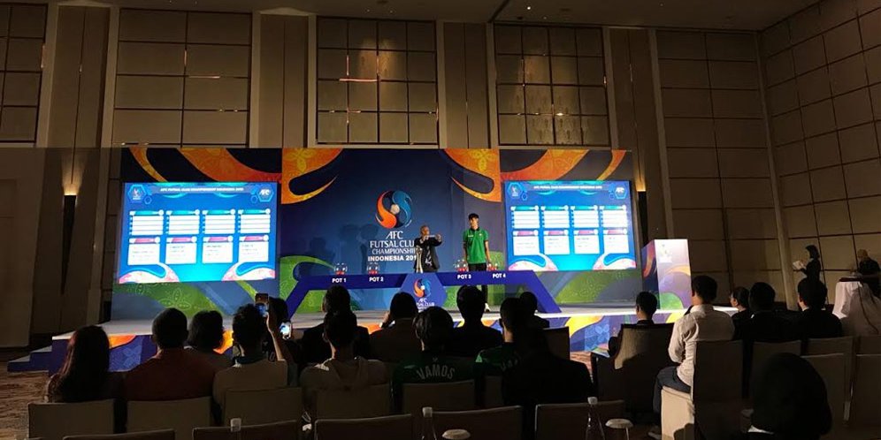 Hasil Drawing Piala Asia Futsal Antarklub: Wakil Indonesia Masuk Grup A