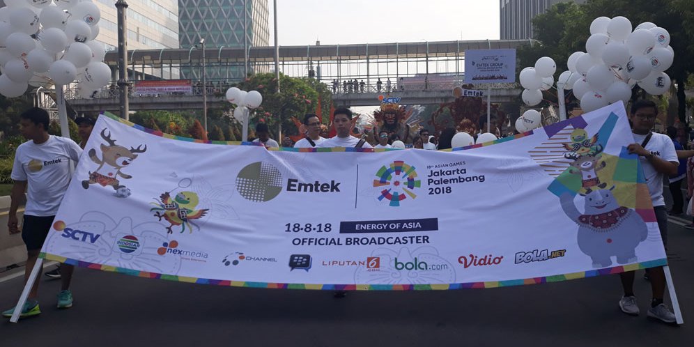 Emtek Group Ikut Ramaikan Parade Asian Games 2018