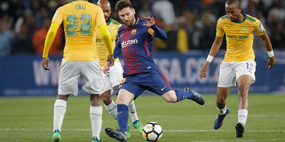 Highlights Club Friendly: Mamelodi Sundowns 1-3 Barcelona