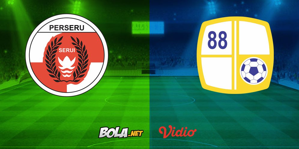 Saksikan Live Streaming Liga 1 di Vidio.com: Perseru Serui vs Barito Putera.