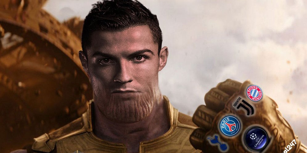 Thanos dan Meme Kocak Kesaktian Real Madrid di Liga 