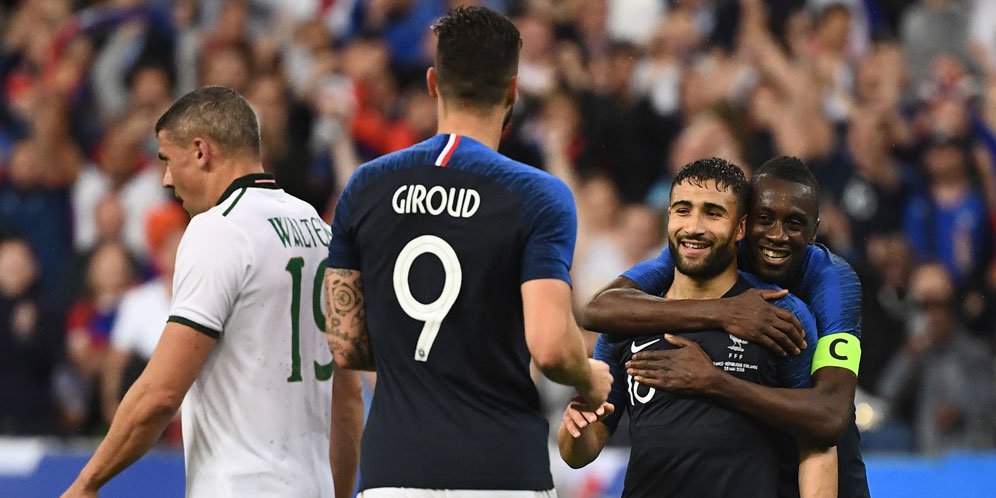 Hasil Pertandingan Prancis vs Irlandia: Skor 2-0