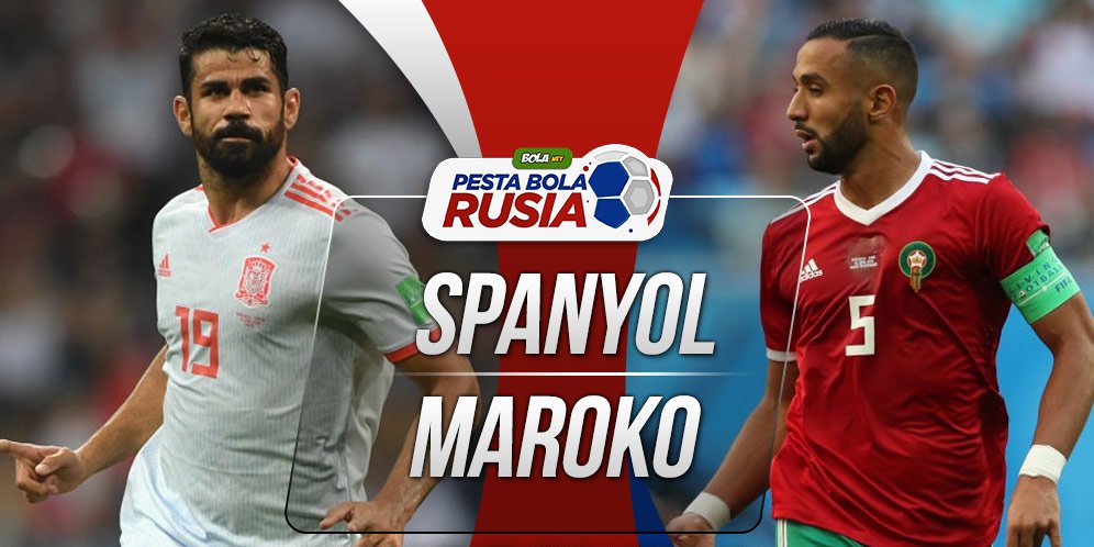 Prediksi Spanyol vs Maroko 26 Juni 2018