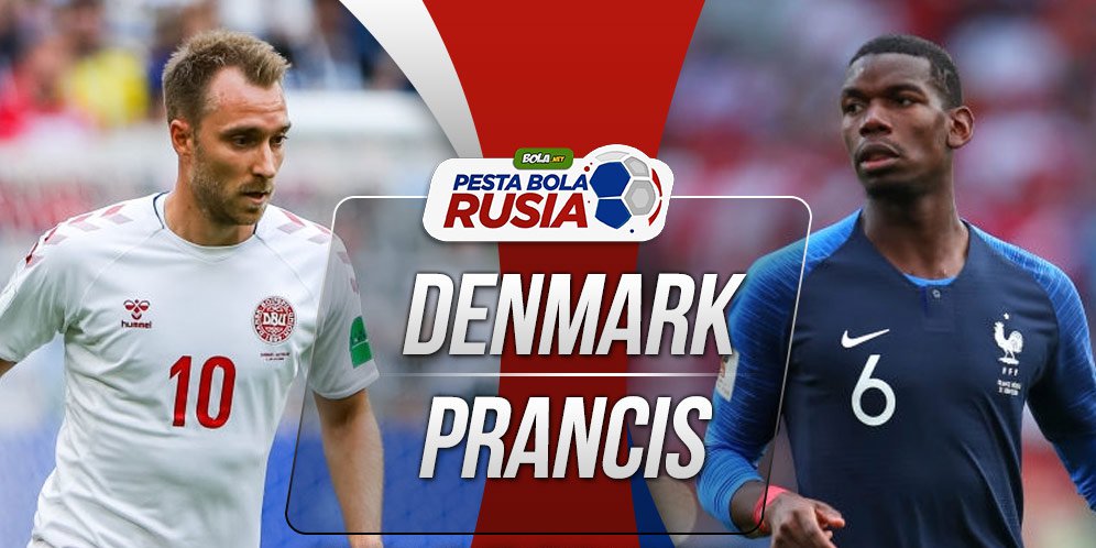 Prediksi Denmark vs Prancis 26 Juni 2018