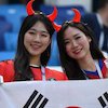 FOTO FANS: Swedia vs Korea Selatan