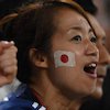 FOTO FANS: Jepang vs Senegal