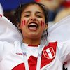 FOTO FANS: Peru vs Denmark