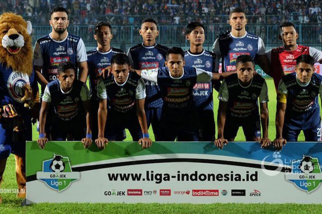 Arema FC (c) PT Liga Indonesia Baru