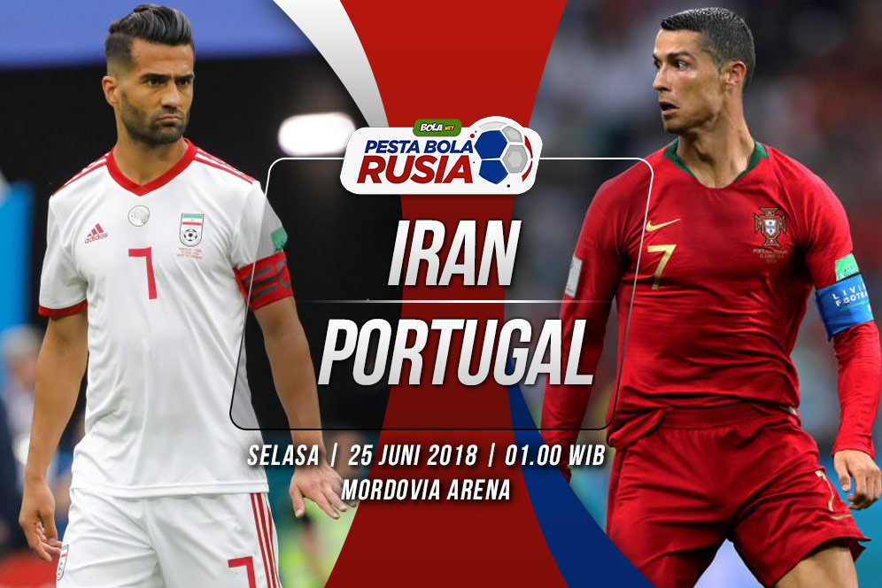 Prediksi Iran vs Portugal 26 Juni 2018