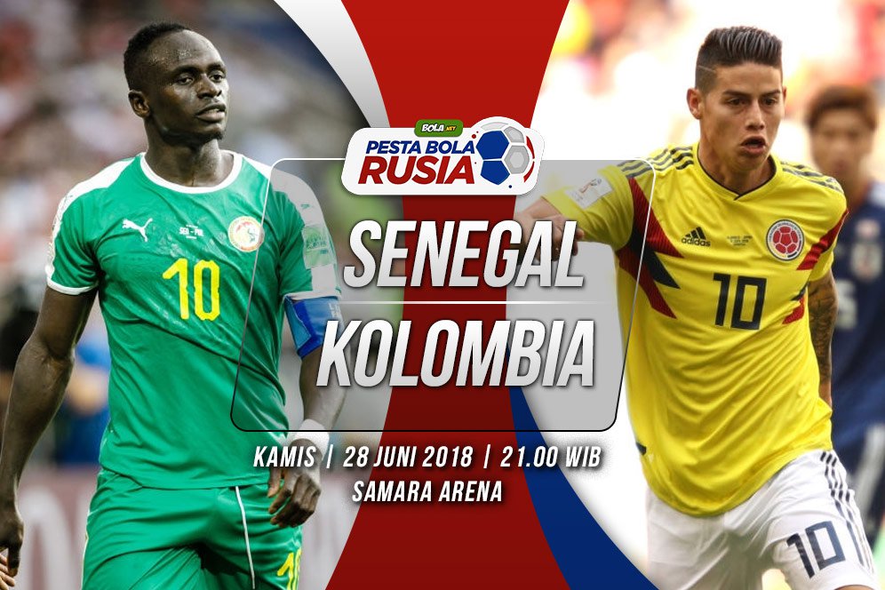 Prediksi Senegal vs Kolombia 28 Juni 2018