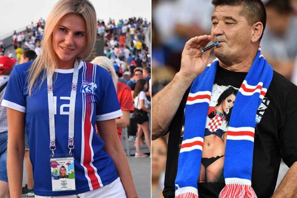 FOTO FANS: Islandia vs Kroasia