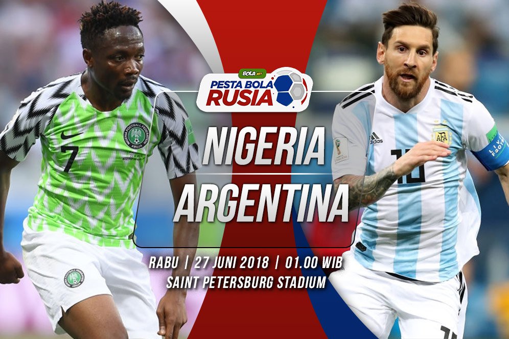 Prediksi Nigeria vs Argentina 27 Juni 2018 Prediksi Nigeria vs Argentina 27 Juni 2018