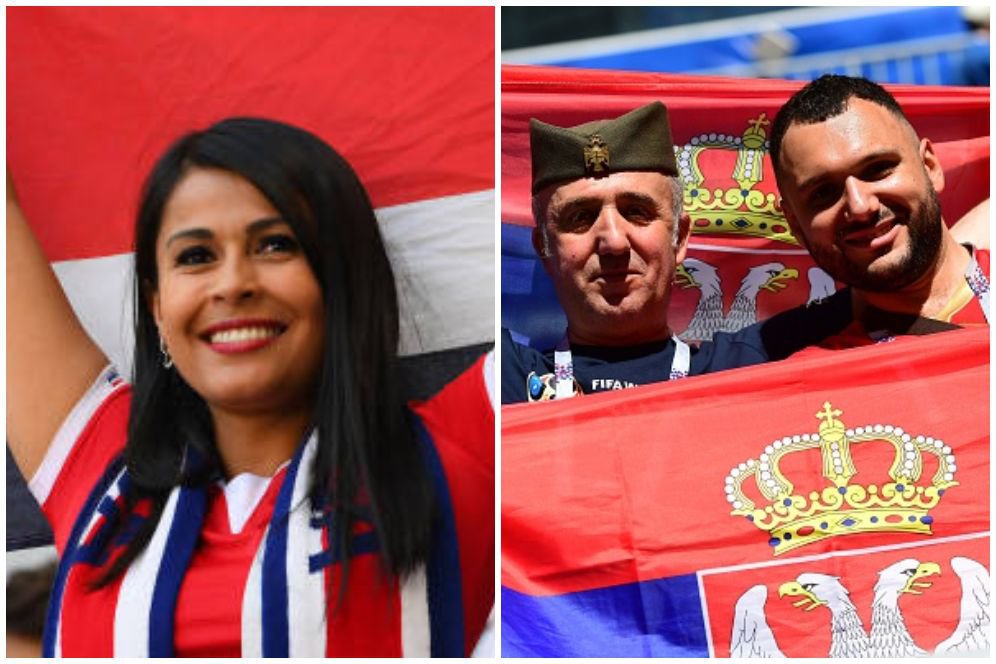 FOTO FANS: Kosta Rika vs Serbia FOTO FANS: Kosta Rika vs Serbia