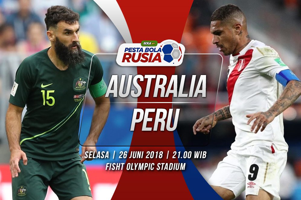 Prediksi Australia vs Peru 26 Juni 2018