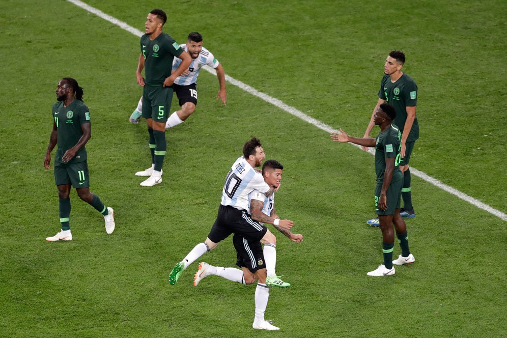 Hasil Pertandingan Nigeria vs Argentina: Skor 1-2