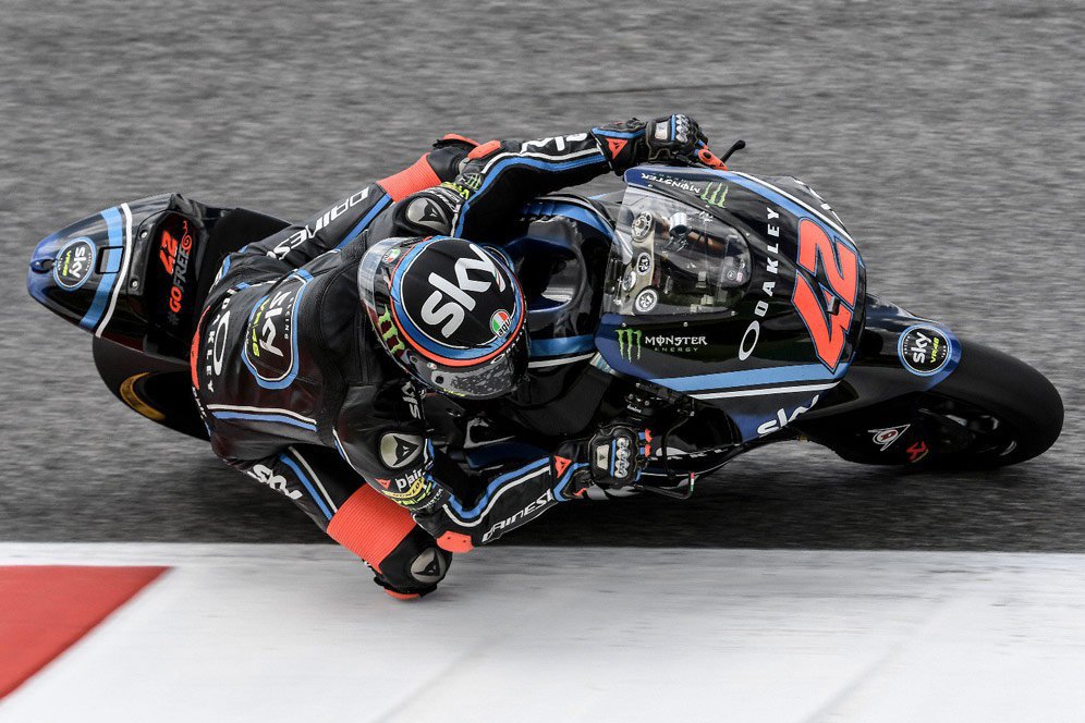 Hasil Balap Moto2 Austria 2018: Bagnaia Bekuk Oliveira di Tikungan Terakhir