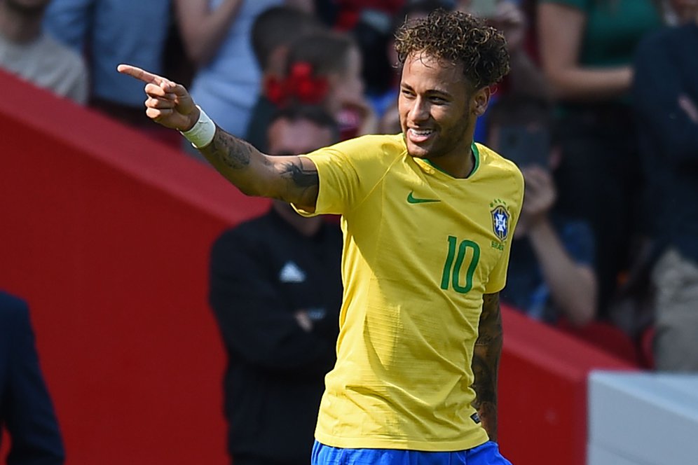 Neymar Ingin Brasil Menang di Laga Kedua Piala Dunia 2018