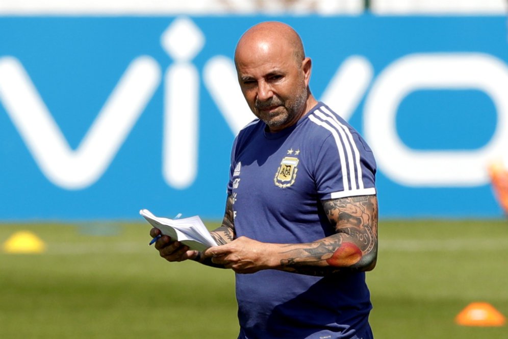 Dihina Warganet, Sampaoli Tak Peduli