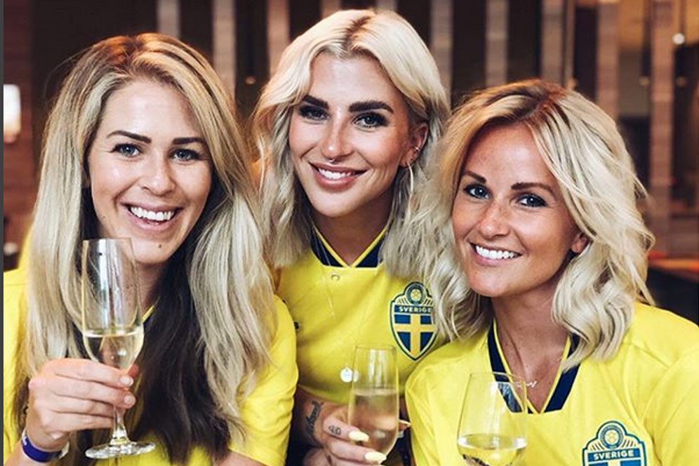 WAGS Jerman vs Swedia: Cinta Josefin untuk Lustig