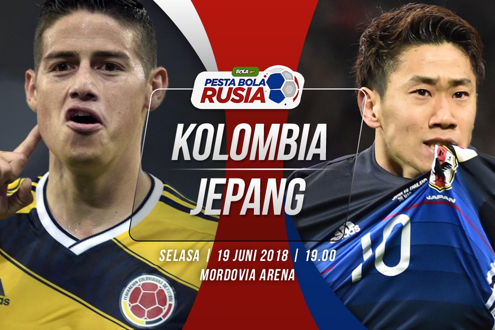 Prediksi Kolombia vs Jepang 19 Juni 2018